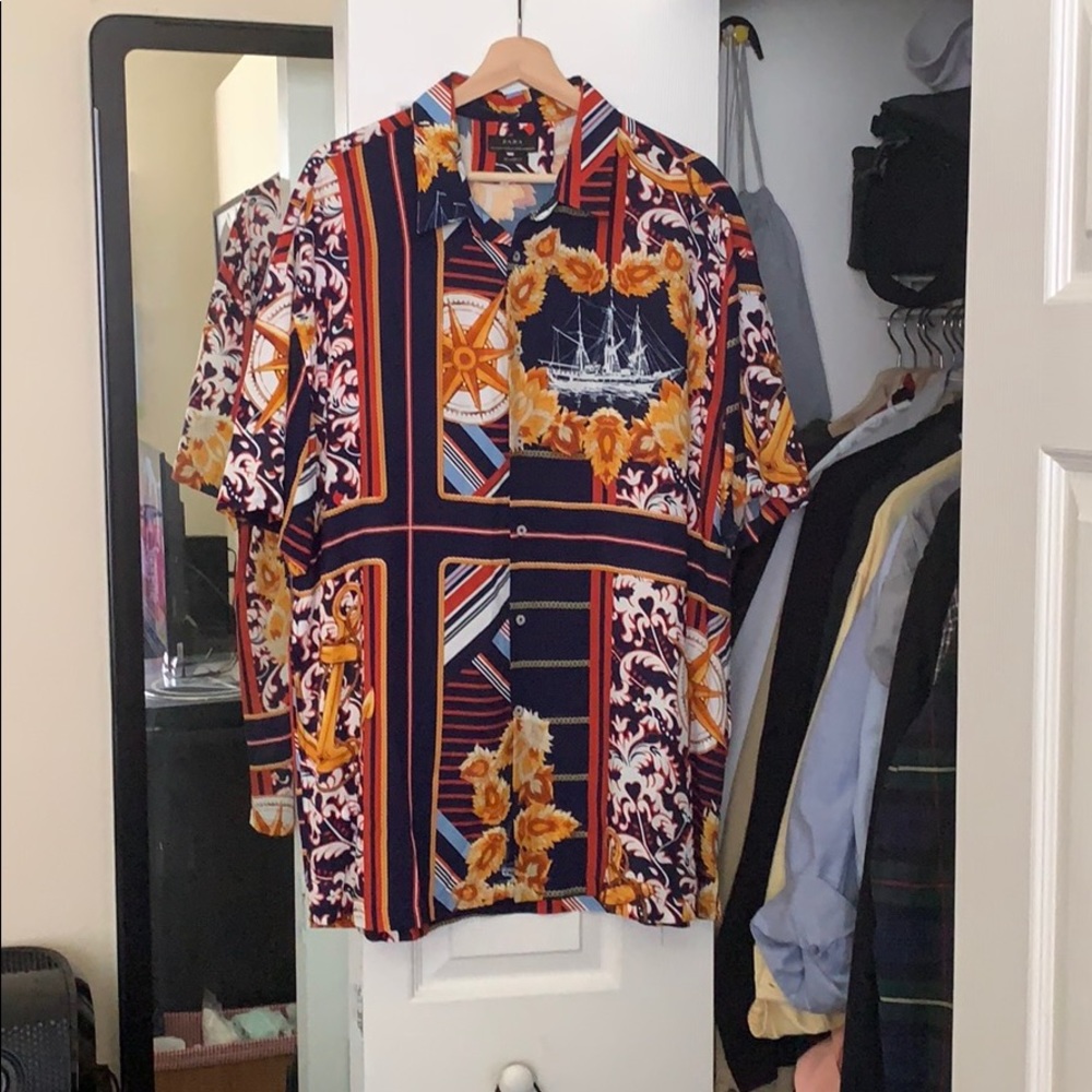 Zara nautical button up